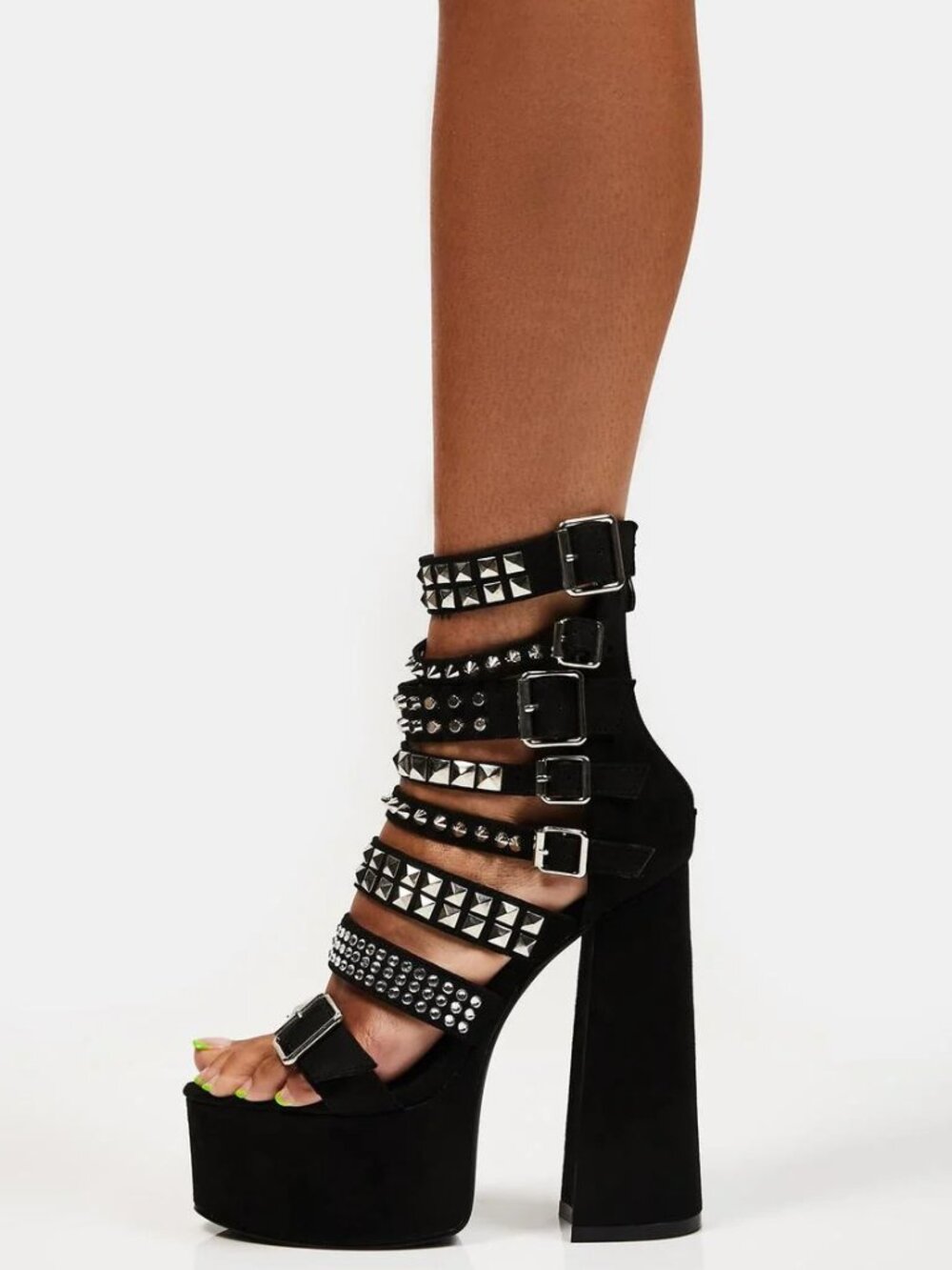 Azalea Wang Stop the World For You Platform Heels - Size 8